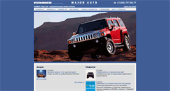 Desktop Screenshot of major-hummer.ru
